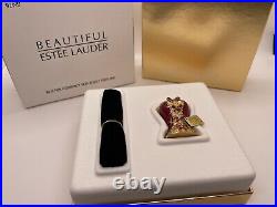 Estee Lauder Le Bustier Beautiful Solid Perfume Compact 2004 NEW IN BOX FULL