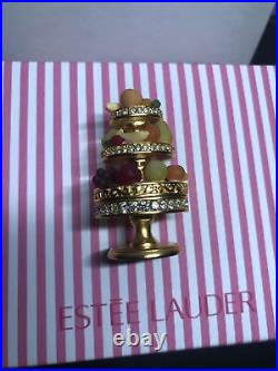 Estee Lauder Luscious Fruits Solid Perfume Compact Full Both Boxes