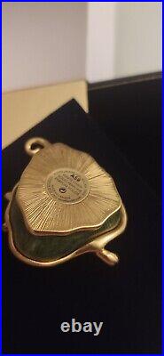 Estee Lauder Magical Leaf Jay Strongwater White Linen Perfume Compact