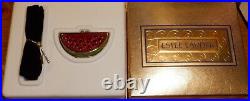 Estee Lauder Marvelous Melon and Golden Pineapple Solid Perfume Compacts NOS