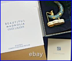 Estee Lauder Monica Rich Kosann PATIENT Solid Perfume Compact 23' NIB