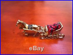 Estee Lauder One Horse Open Sleigh Perfume Solid Compact Highly sought after