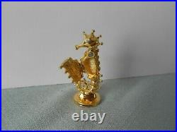 Estee Lauder One of a Kind Seahorse Solid Perfume Compact Brand New