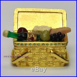Estee Lauder PICNIC BASKET Compact for Solid Perfume 2002