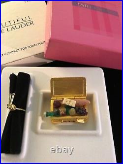 Estee Lauder PICNIC BASKET Solid Perfume Compact 2002, MIBB