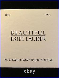 Estee Lauder PICNIC BASKET Solid Perfume Compact 2002, MIBB