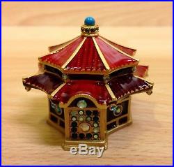 Estee Lauder Pagoda Solid Perfume Compact By Jay Strongwater
