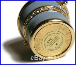 Estee Lauder Palm Beach Treasure Solid Perfume Compact Enamel Sand Pail SeaShell
