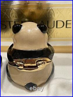 Estee Lauder Panda Knowing Solid Compact Perfume 1998 MIB