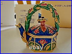 Estee Lauder Perfume Compact 2006 Garden Teapot Mibb Jay Strongwater