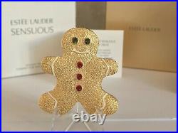 Estee Lauder Perfume Compact 2008 Holiday Treat Mibb Sensuous Gingerbread Man