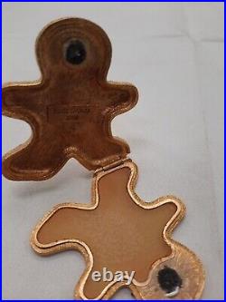 Estee Lauder Perfume Compact 2008 Holiday Treat Mibb Sensuous Gingerbread Man