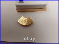 Estee Lauder Perfume Compact Rare 2002 Lucky Hand Mint In Original Boxes