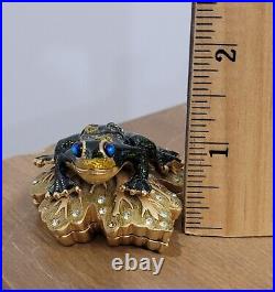 Estee Lauder Perfume Compact Strongwater Jay Frog Prince Charming