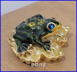 Estee Lauder Perfume Compact Strongwater Jay Frog Prince Charming