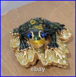 Estee Lauder Perfume Compact Strongwater Jay Frog Prince Charming