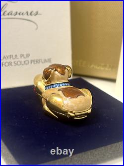 Estee Lauder'Playful Pup' Solid Perfume Compact