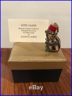 Estee Lauder Pleasures 2004 Mischievous Monkey Perfume Compact Judith Leiber