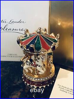 Estee Lauder Pleasures Carousel Perfume Compact