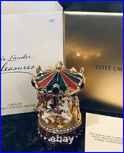 Estee Lauder Pleasures Carousel Perfume Compact