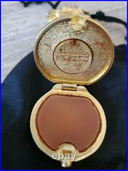 Estee Lauder Pleasures Classical Clown Solid Perfume Collectable Compact 1999