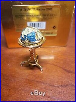 Estee Lauder Pleasures GLOBE Solid Perfume Compact 2001 MIB