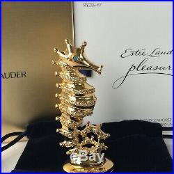 Estee Lauder Pleasures One Of A Kind Seahorse Compact For Solid Perfume NIB