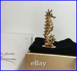 Estee Lauder Pleasures One Of A Kind Seahorse887 Compact Collectable 2017 LE NIB