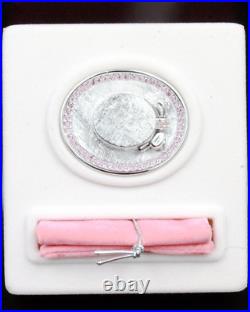 Esteé Lauder Pleasures Pink Hat NOS Solid Perfume Compact