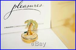 Estee Lauder Pleasures SHIMMERING OASIS Solid Perfume Compact 2003 in DBL Box