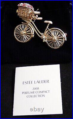 Estee Lauder Pleasures Spirited Bike Ride Solid Perfume Compact NEW