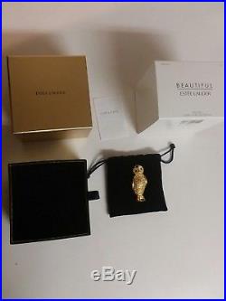 Estee Lauder-Pleasures-Wise Owl-Compact Women's Solid Perfume-New in Box