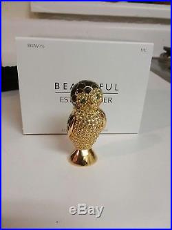 Estee Lauder-Pleasures-Wise Owl-Compact Women's Solid Perfume-New in Box