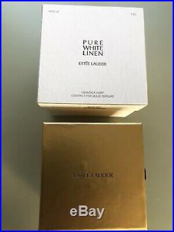 Estee Lauder Pure White Linen Heavenly Harp Solid Perfume Compact