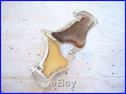 Estee Lauder Rare 1996 Full Solid Perfume Compact Victorian Boot So Cute