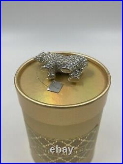 Estée Lauder SPARKLING POLAR BEAR Compact Solid Pleasures Perfume IOB Tags 1999