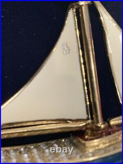 Estee Lauder SPARKLING SAILBOAT Compact for Solid Perfume 2007 Collection