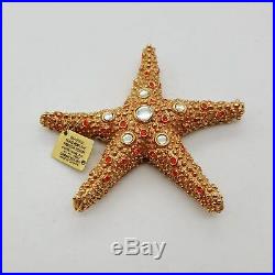Estee Lauder Shimmering Starfish Solid Perfume Compact Beautiful Fragrance 2-5/8