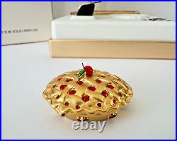 Estee Lauder Solid Perfume Compact 2000 Cherry Pie Mibb White Linen