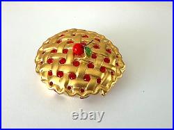 Estee Lauder Solid Perfume Compact 2000 Cherry Pie Mibb White Linen