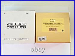 Estee Lauder Solid Perfume Compact 2000 Cherry Pie Mibb White Linen