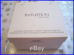 Estee Lauder Solid Perfume Compact 2002 Glistening Dragonfly Mibb Intuition