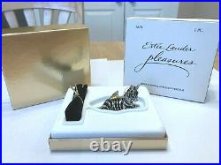 Estee Lauder Solid Perfume Compact 2002 Zebra Mint In Both Boxes Full
