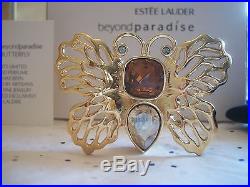 Estee Lauder Solid Perfume Compact 2008 Delicate Butterfly Mib Sooo Pretty