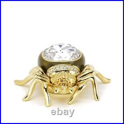 Estee Lauder Solid Perfume Compact 2008 Jeweled Spider