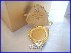 Estee Lauder Solid Perfume Compact 2009 Magical Leaf Mib Full By Jay Strongwater