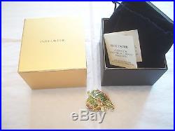 Estee Lauder Solid Perfume Compact 2009 Magical Leaf Mib Full By Jay Strongwater