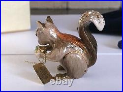 Estee Lauder Solid Perfume Compact 2010 Playful Squirrel Mib By Jay Strongwater