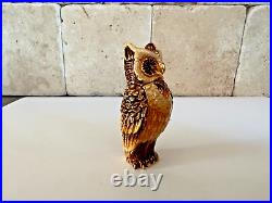 Estee Lauder Solid Perfume Compact 2010 Wise Old Owl Jay Strongwater Gorgeous