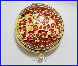 Estee Lauder Solid Perfume Compact 2020 Year of the Ox MIBB